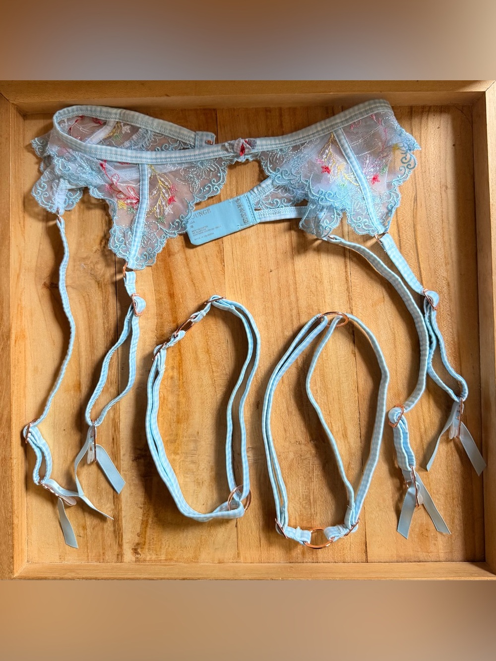 Lounge US “Ella” garter set
